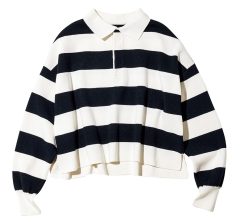 40代にも着てほしい今季のトレンド「ラガーシャツ」着回し