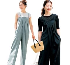 【身長別コーデ】手持ちのTシャツに合わせるだけ！オンオフ使える「オールインワン」
